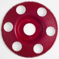  Disc carbura 100mm Holey Galahad Plat Mediu Rosu, image 1 