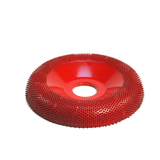  Disc slefuire 4”X 7/8 (101,6mm X 22,23 mm) fata rotunda tor - Granulatie medie, image 1 