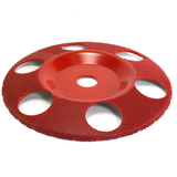  Disc sculptura 7”( 177,8 mm ) cu gauri - unghi 7/8” (22,23 mm) -Granulatie medie, image 1 