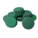  Discuri verzi crestate + suport mandrina cu arici de 2&quot; (50,8mm) pentru diferite granulatii, image 1 