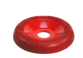  Disc slefuire 4”X 7/8 (101,6mm X 22,23 mm) fata rotunda tor - Granulatie medie, image 1 