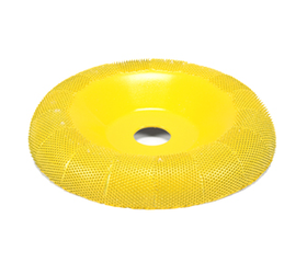  Disc slefuire 4”X 5/8 (101,6 mm X 15,87mm) fata rotunda tor – granulatie fina, image 1 